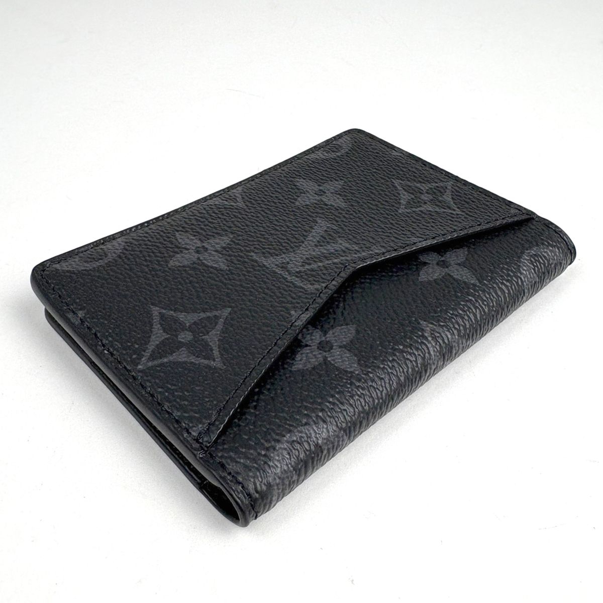 Louis Vuitton Organizer de Poche Card Case Monogram Eclipse Noir — view 2