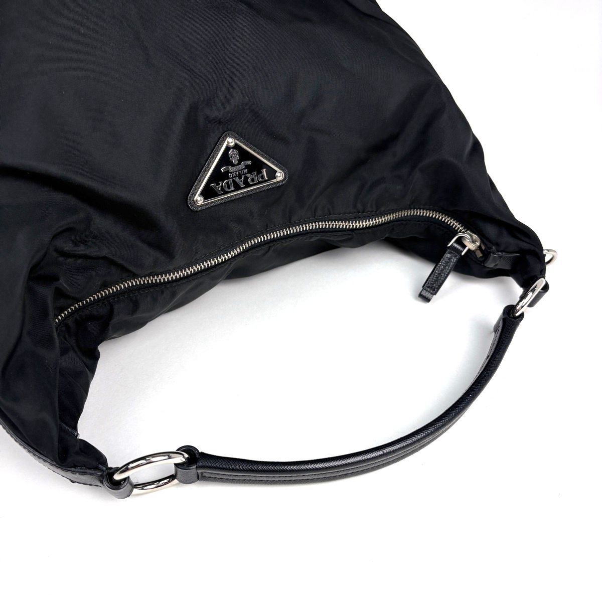 Prada Shoulder Bag Tessuto Nylon Nero — view 7