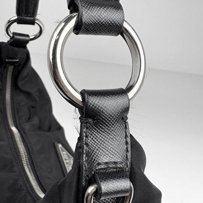 Prada Shoulder Bag Tessuto Nylon Nero — view 6