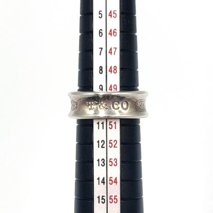 Tiffany & Co Narrow Silver Ring — view 7
