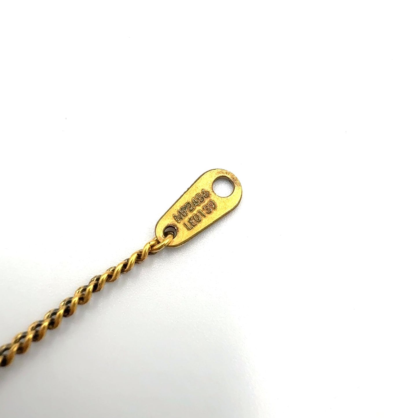 Louis Vuitton LV Twig Gold Plated Necklace — view 5