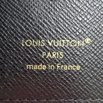 Louis Vuitton Couverture Passport Monogram Reverse Leather Black Light Brown — view 4