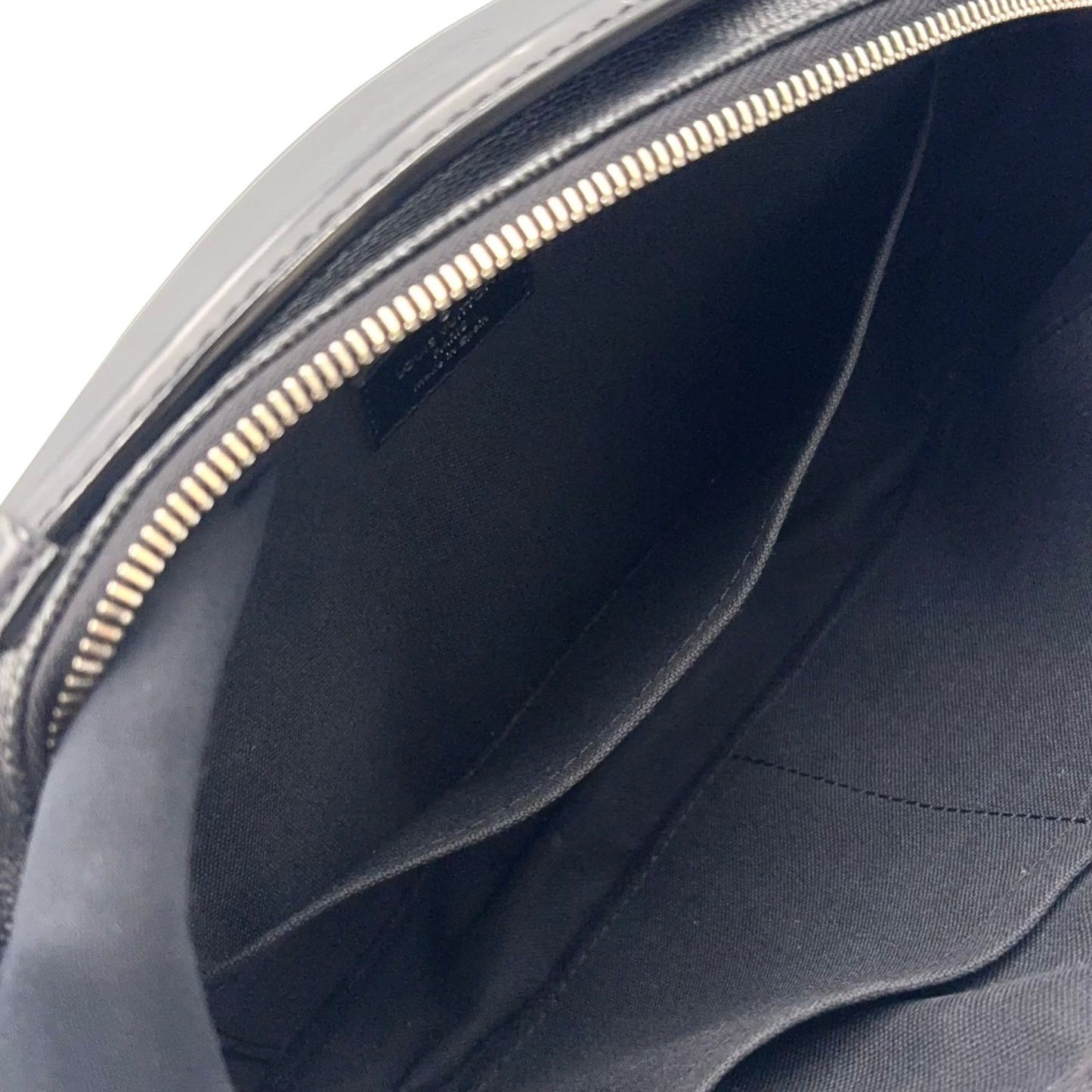Louis Vuitton Ambler Damier Graphite Leather Black Belt Bag Silver — view 5