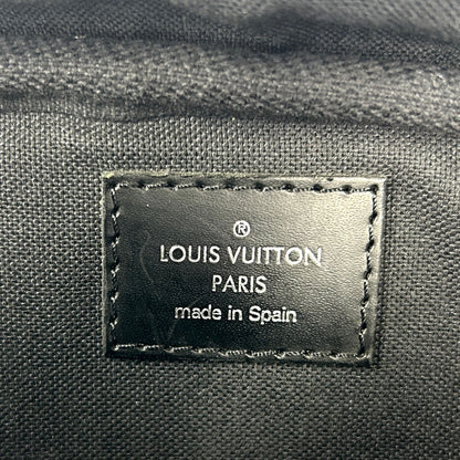 Louis Vuitton Ambler Damier Graphite Leather Black Belt Bag Silver — view 4