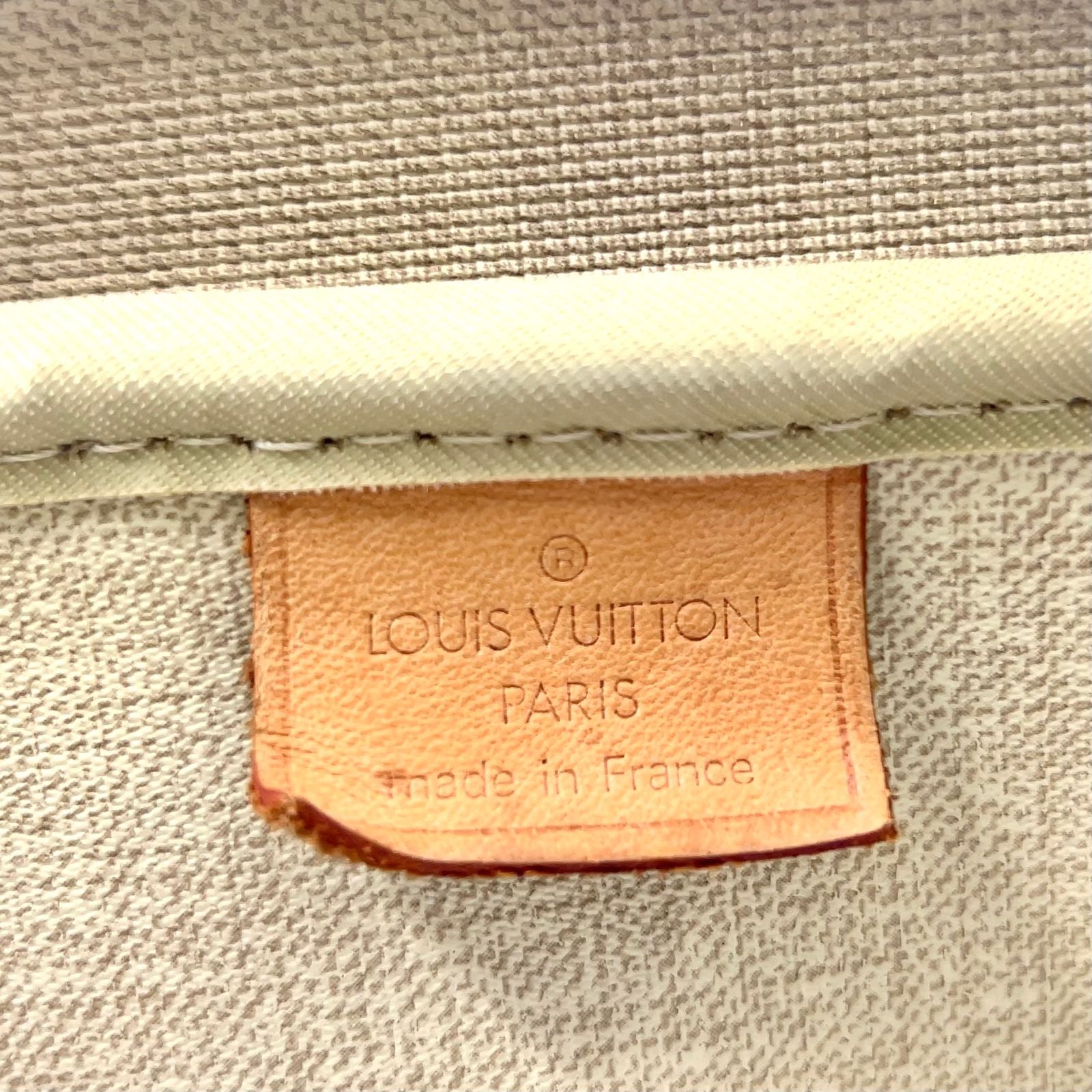 Louis Vuitton Deauville Bowling Vanity Monogram Leather Brown Handbag Gold — view 4