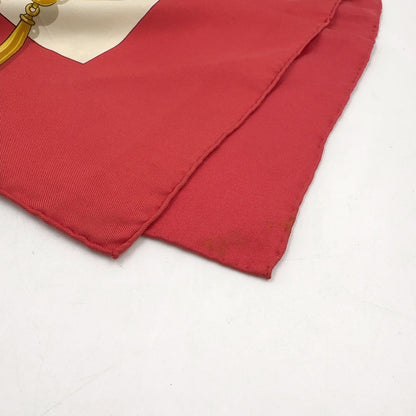 Hermes Carre 90 Mexico Silk Blue White Red Scarf — view 6