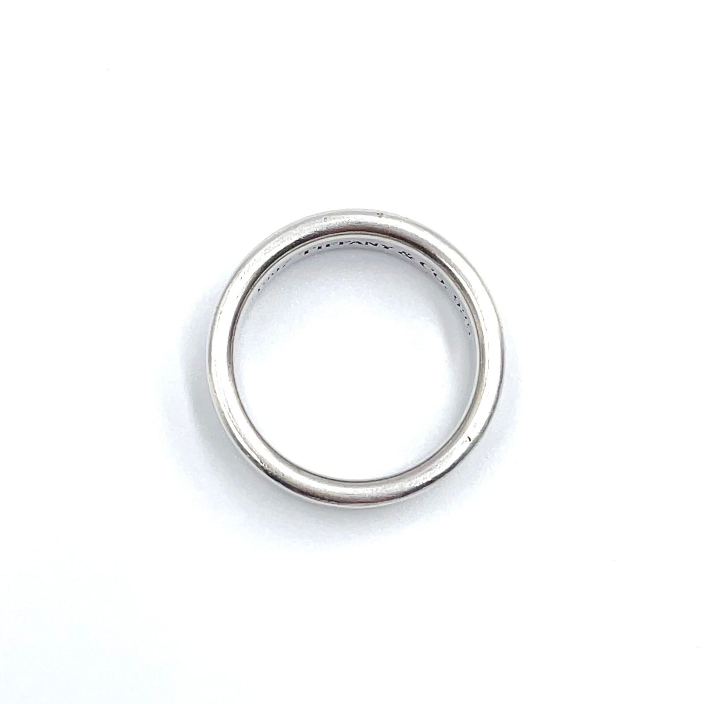 Tiffany & Co Narrow Silver Ring — view 3