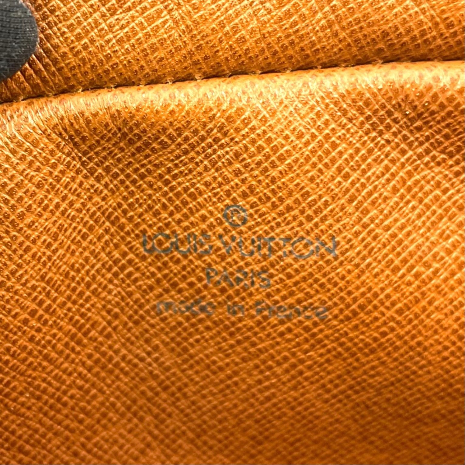 Louis Vuitton Saint Germain 28 Monogram Leather Brown Shoulder Bag Gold — view 4