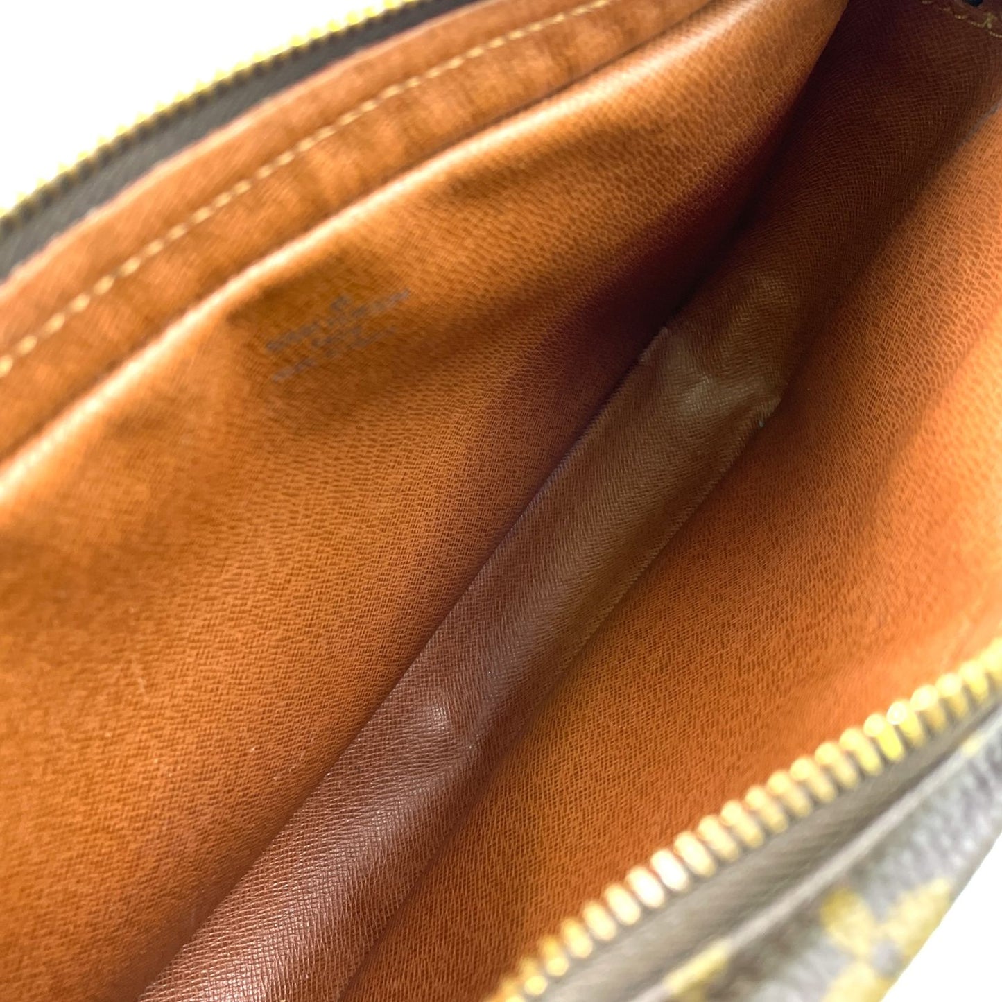 Louis Vuitton Saint Germain 28 Monogram Leather Brown Shoulder Bag Gold — view 3