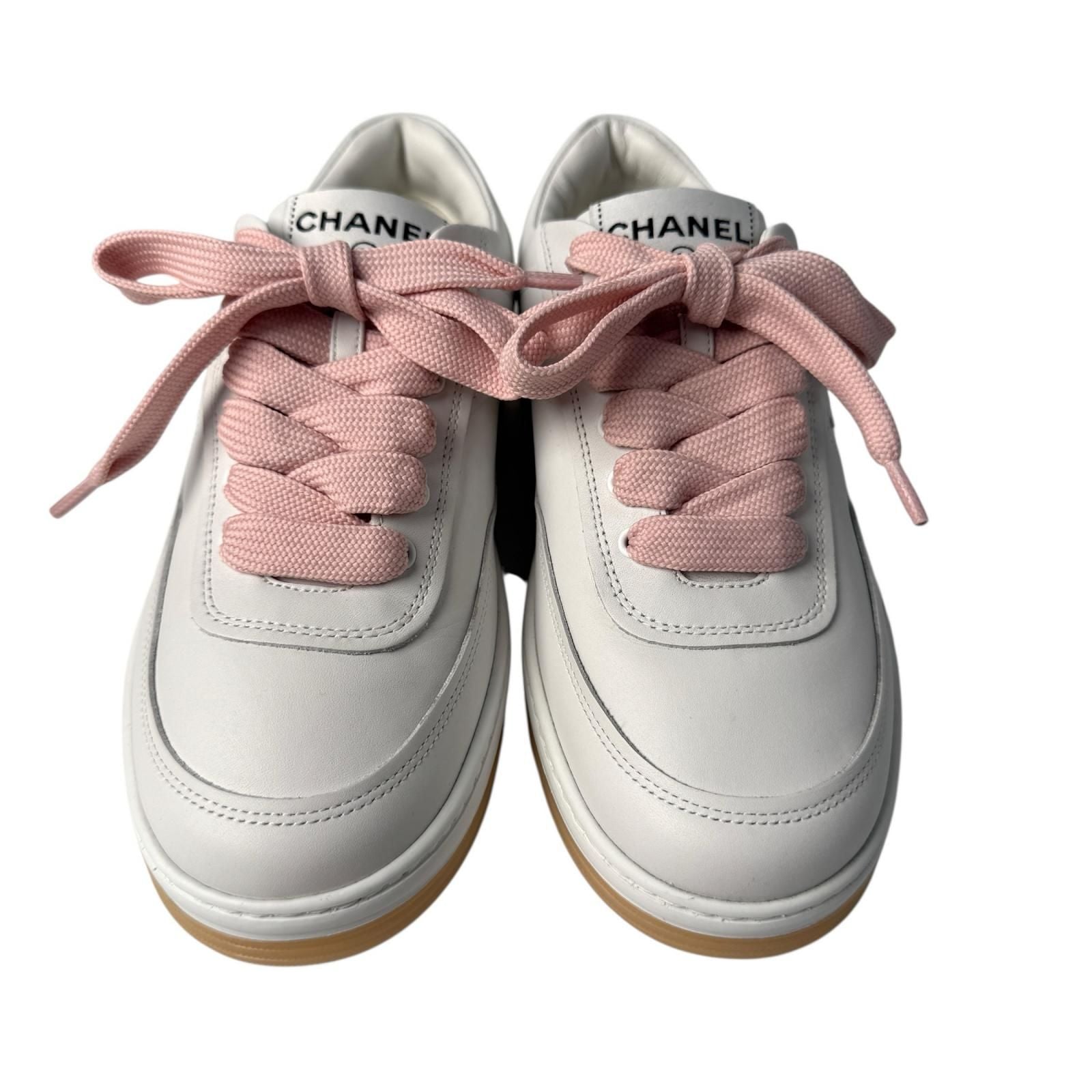 Chanel Sneakers CC Logo 35 White