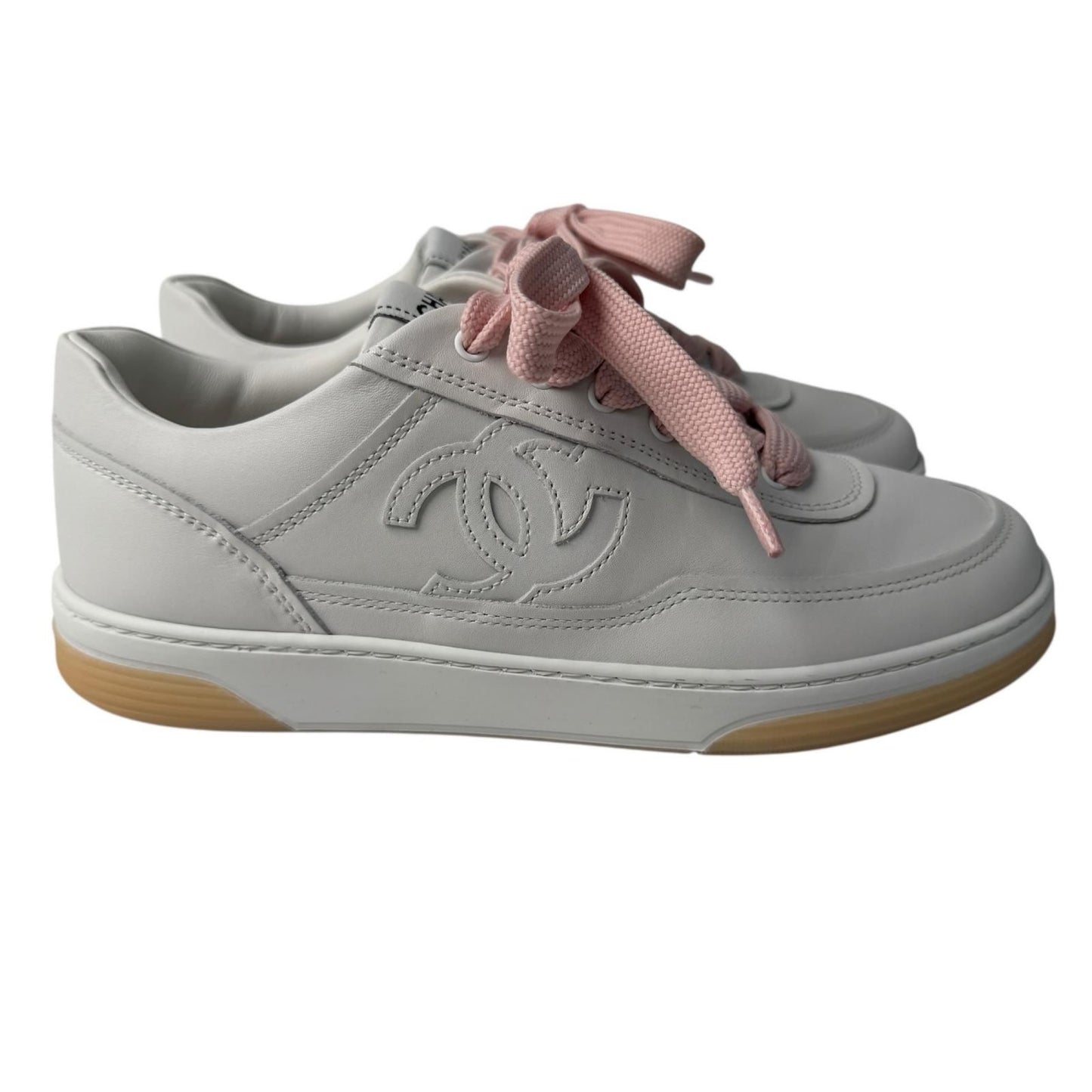 Chanel Sneakers CC Logo 35 White — view 3