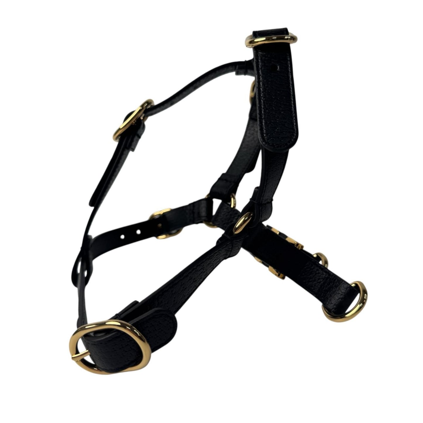Gucci Interlocking Harness Dog Leather Pet Accessory — view 4