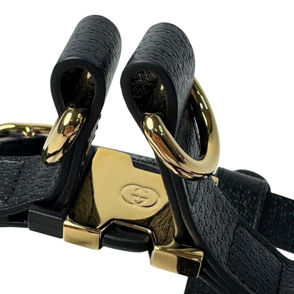 Gucci Interlocking Harness Dog Leather Pet Accessory — view 6