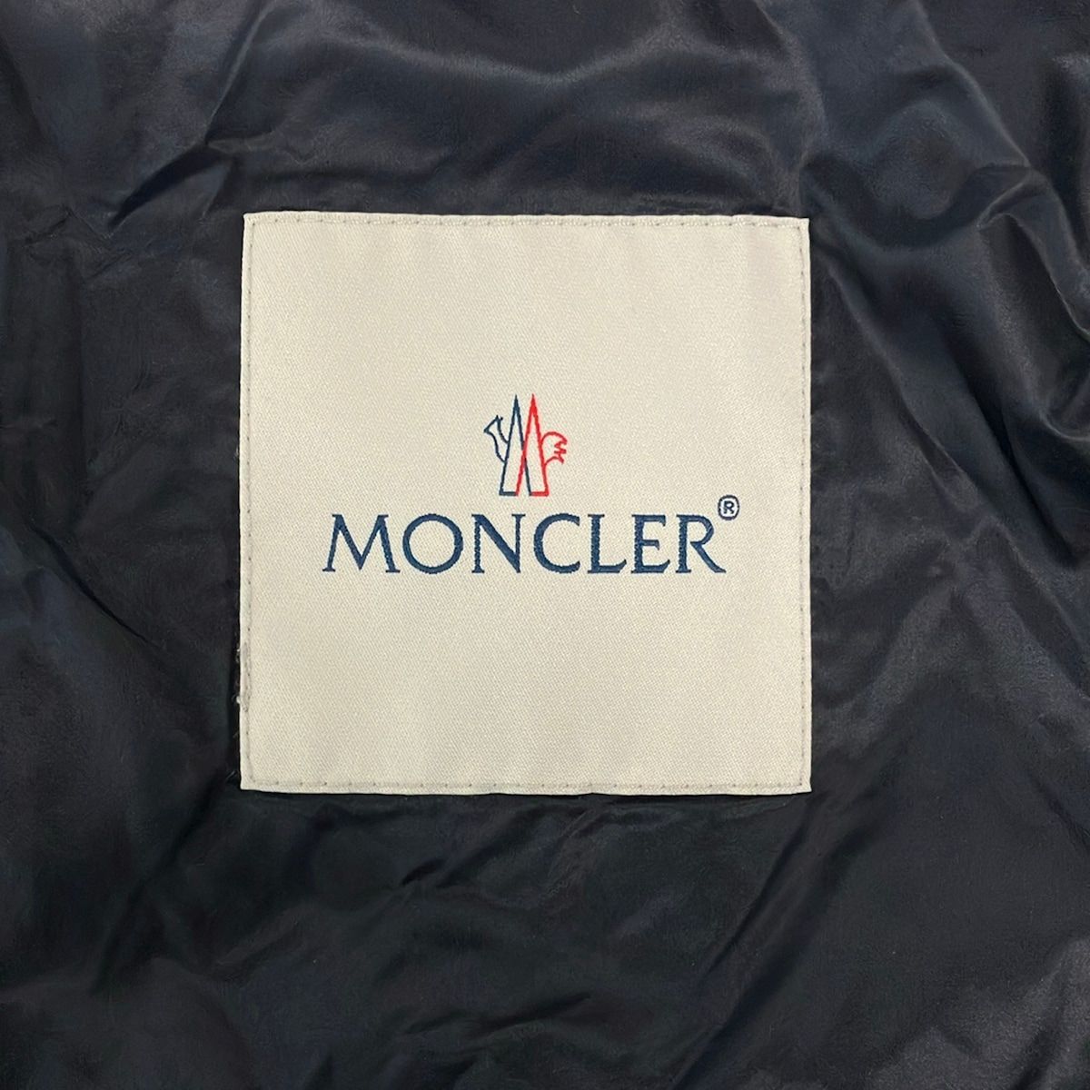 Moncler Jacket 3 L Mikey Dark Navy Long Sleeve Zip Up Spring Autumn — view 3