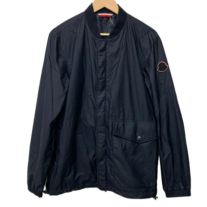 Moncler Jacket 3 L Mikey Dark Navy Long Sleeve Zip Up Spring Autumn