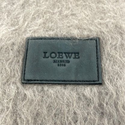 Loewe Scarf Gray Beige Wool — view 2