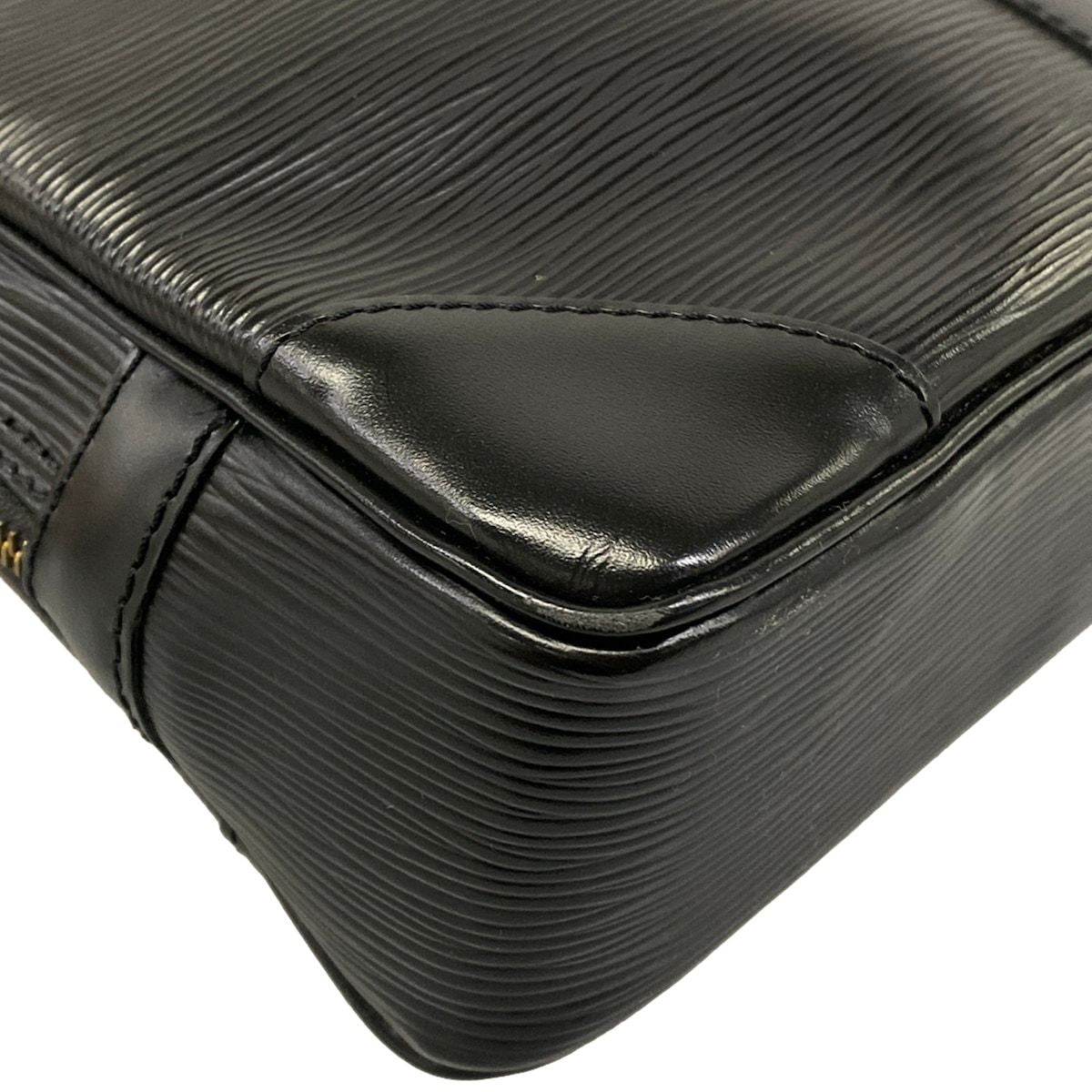 Louis Vuitton Business Bag Epi Porte Document Voyage Noir Leather — view 6