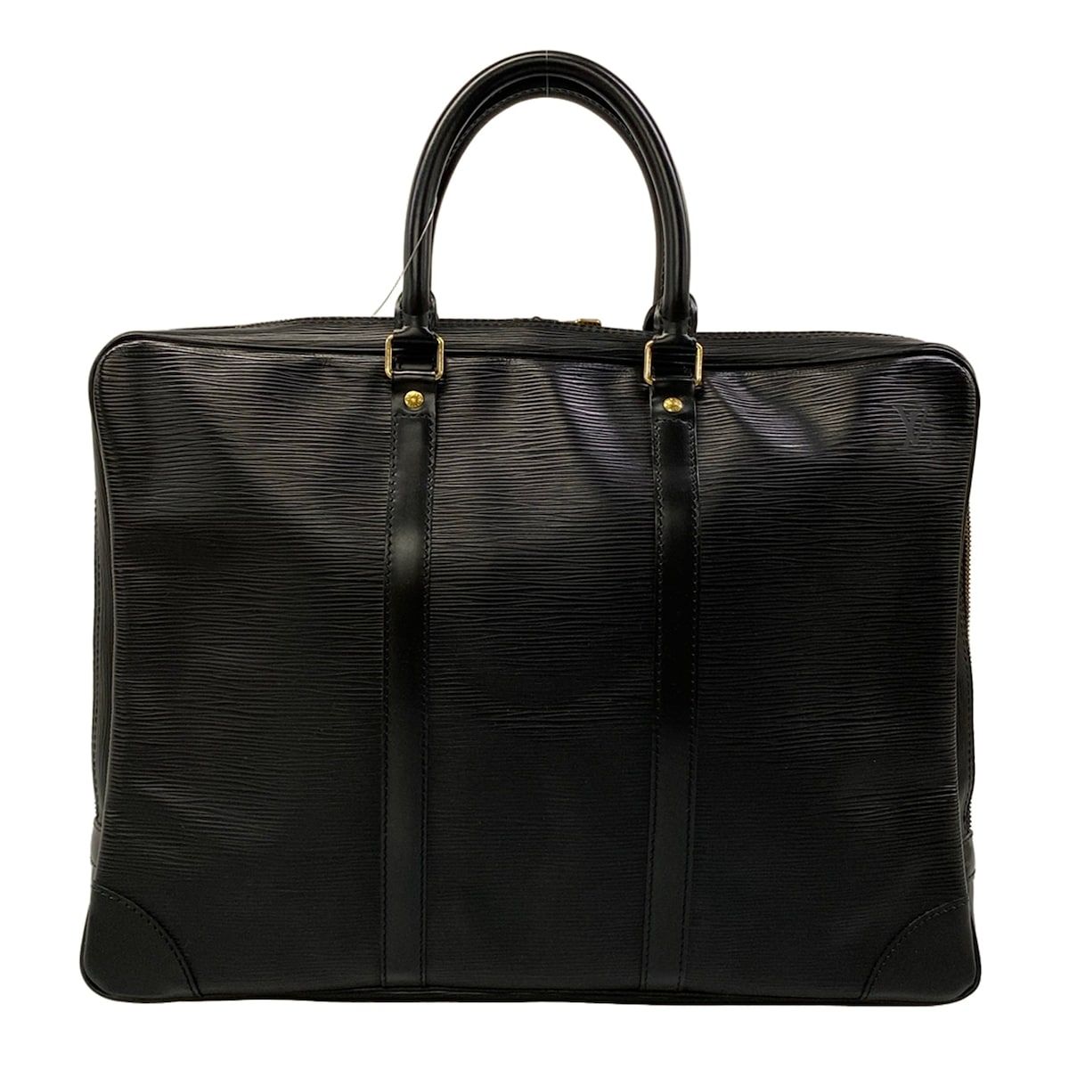 Louis Vuitton Business Bag Epi Porte Document Voyage Noir Leather — view 3