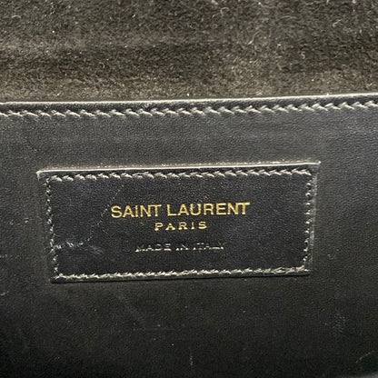 Saint Laurent Paris Shoulder Bag Loulou Classic Black Leather — view 9