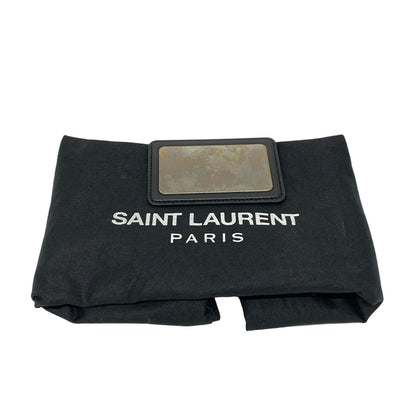 Saint Laurent Paris Shoulder Bag Loulou Classic Black Leather — view 8
