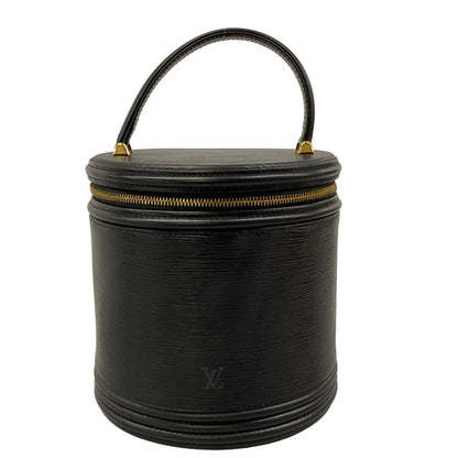Louis Vuitton Vanity Bag Epi Cannes Noir Leather