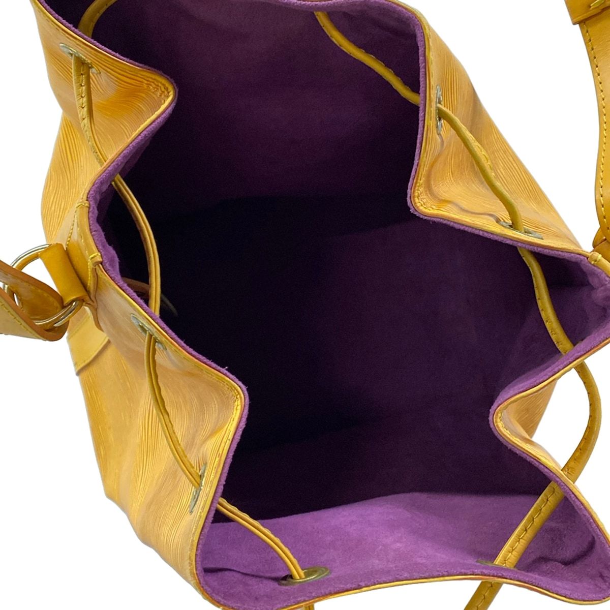 Louis Vuitton Shoulder Bag Epi Noe Jaune Leather — view 7