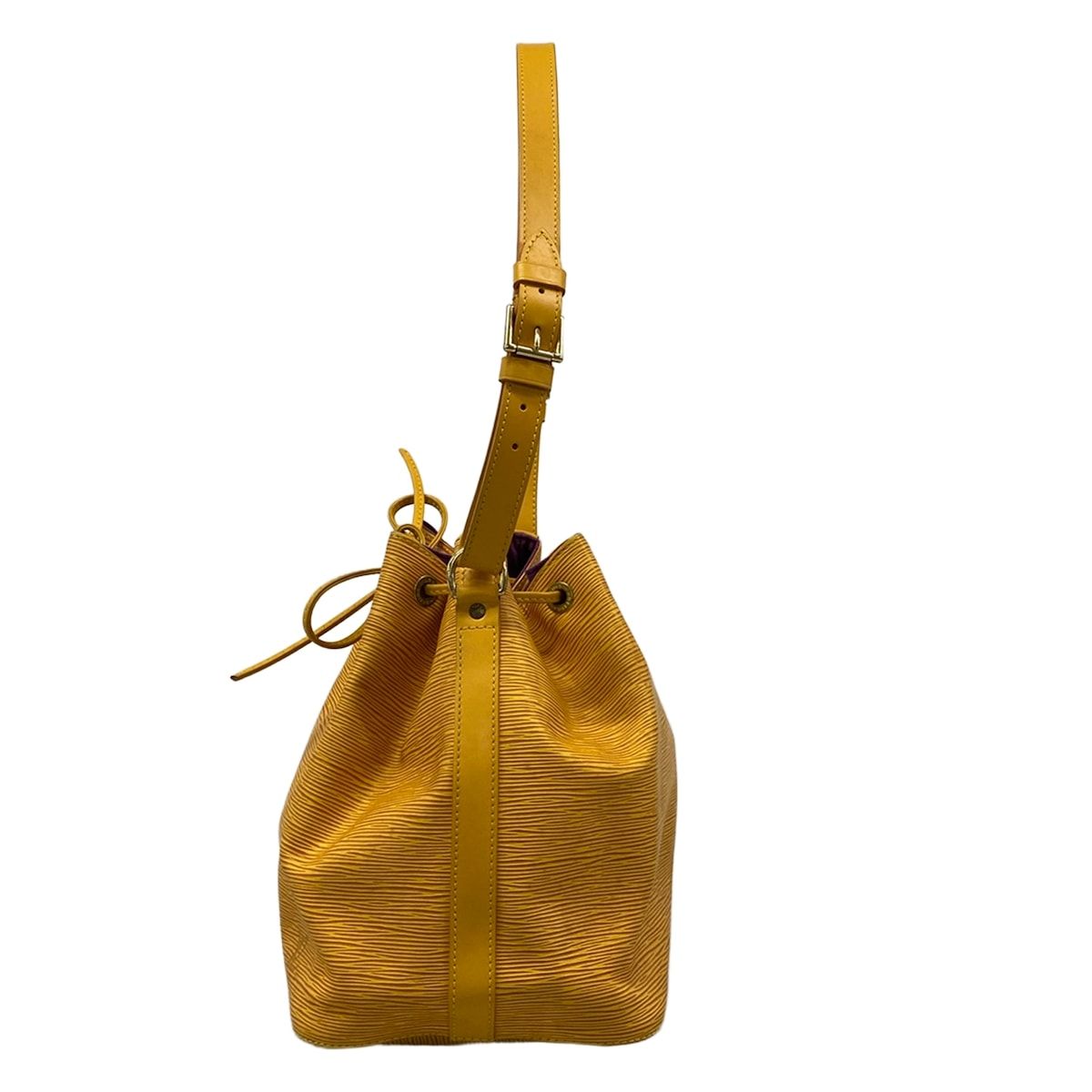 Louis Vuitton Shoulder Bag Epi Noe Jaune Leather — view 4