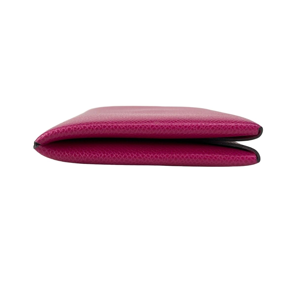 Hermes Card Case Calvi Anemone Silver — view 8