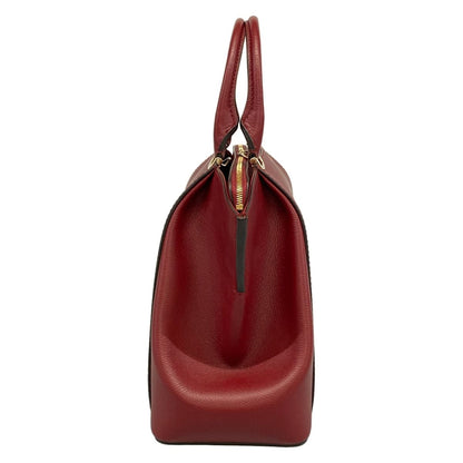 Cartier Handbag C de Cartier Bag SM Bordeaux Leather — view 2