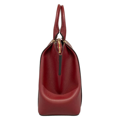 Cartier Handbag C de Cartier Bag SM Bordeaux Leather — view 4