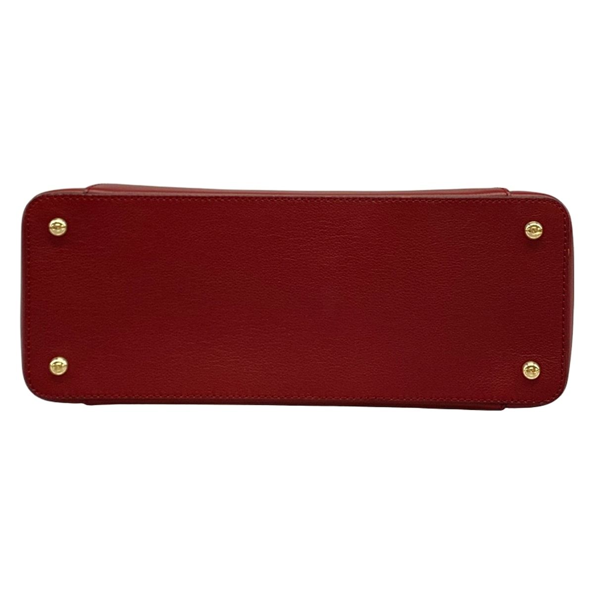 Cartier Handbag C de Cartier Bag SM Bordeaux Leather — view 5