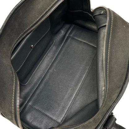 Loewe Handbag Amazona 28 Dark Gray Black Leather — view 7