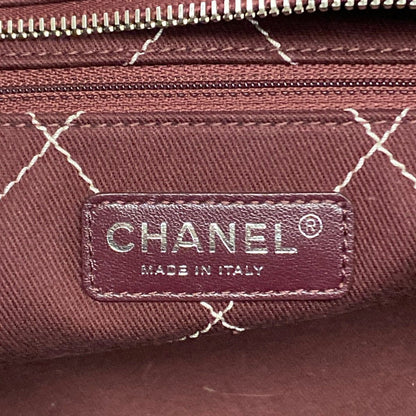 Chanel Shoulder Bag Wild Stitch Beige Chain Silver — view 9