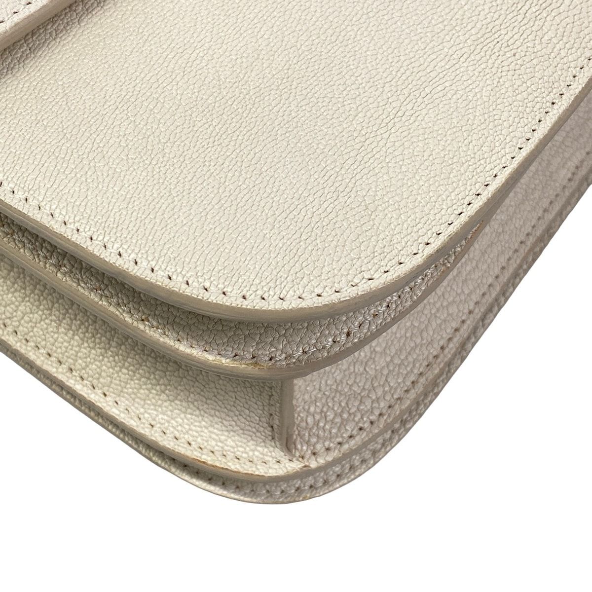 Celine Shoulder Bag Classic Box White — view 6