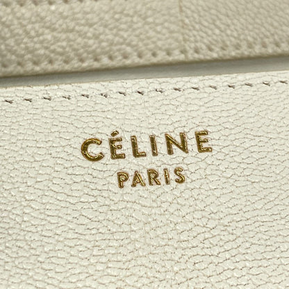Celine Shoulder Bag Classic Box White — view 9