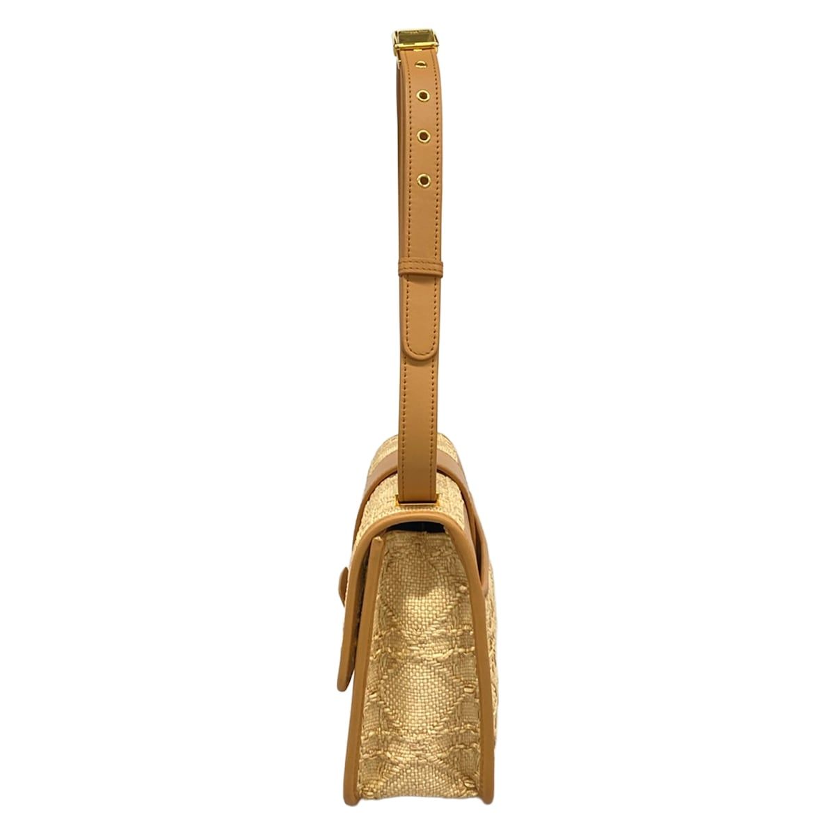 Dior Shoulder Bag 30 Montaigne Flap Beige Brown Gold — view 4