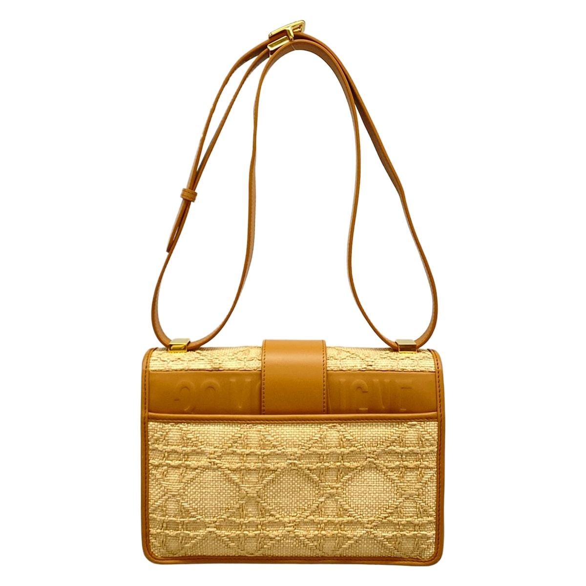 Dior Shoulder Bag 30 Montaigne Flap Beige Brown Gold — view 3
