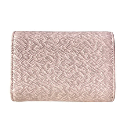 Chanel Trifold Wallet Pink CC Logo — view 2
