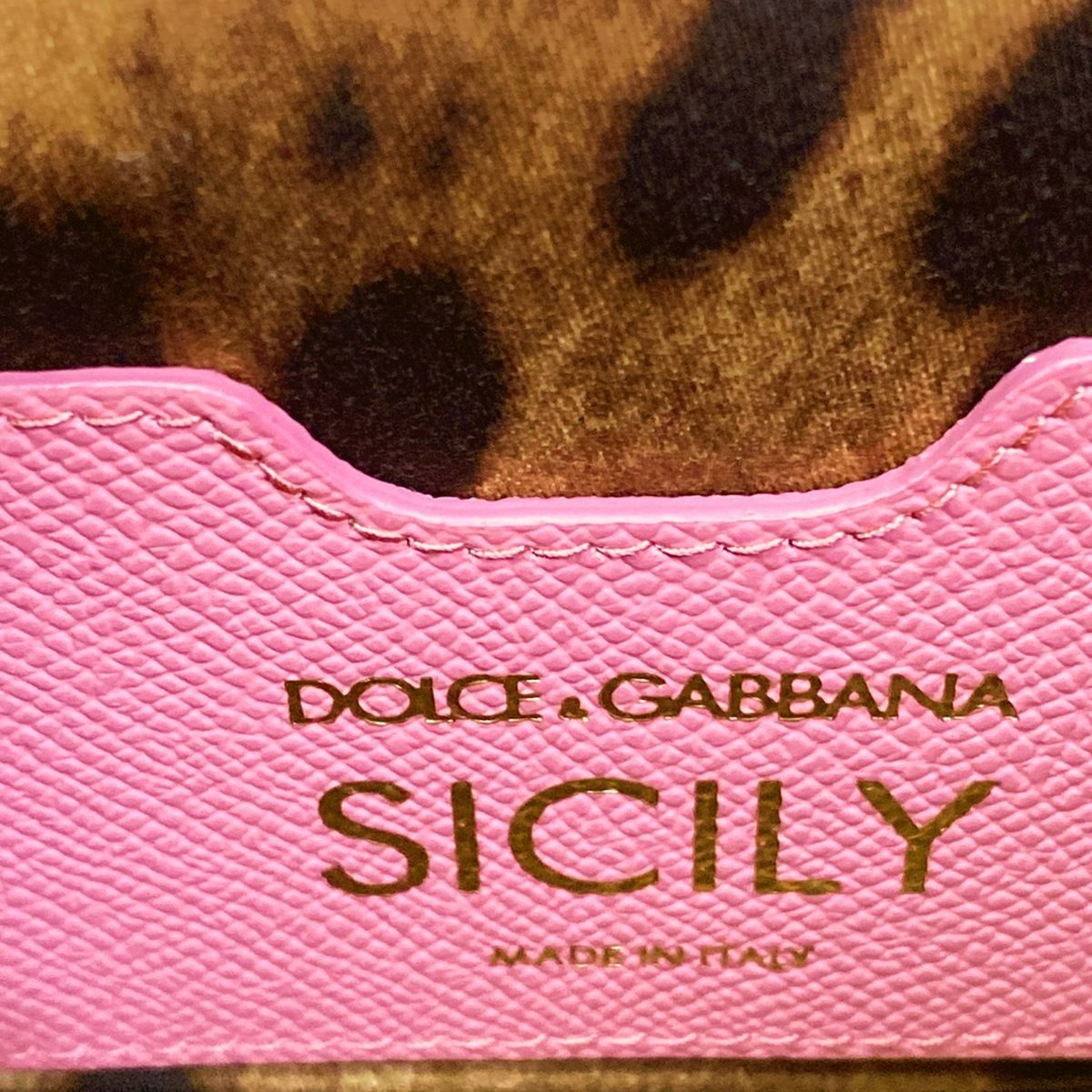 Dolce & Gabbana Handbag Shishiri Pink White Red Love Beads Leather — view 9