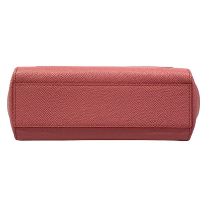 Dolce & Gabbana Handbag Shishiri Pink White Red Love Beads Leather — view 5