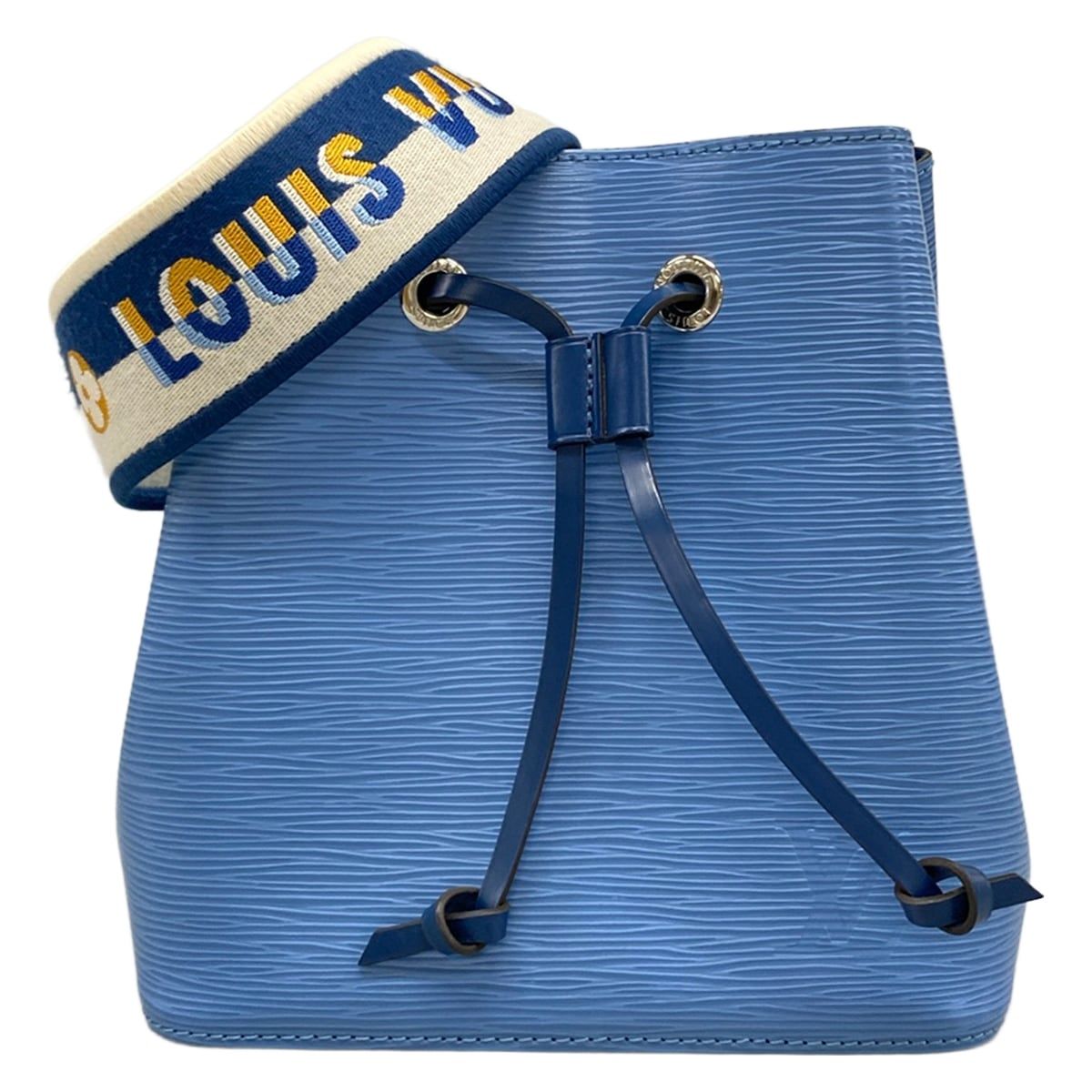 Louis Vuitton Shoulder Bag Epi Neo Noe BB Blue Leather Cowhide