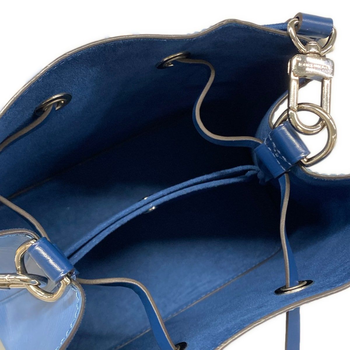 Louis Vuitton Shoulder Bag Epi Neo Noe BB Blue Leather Cowhide — view 7