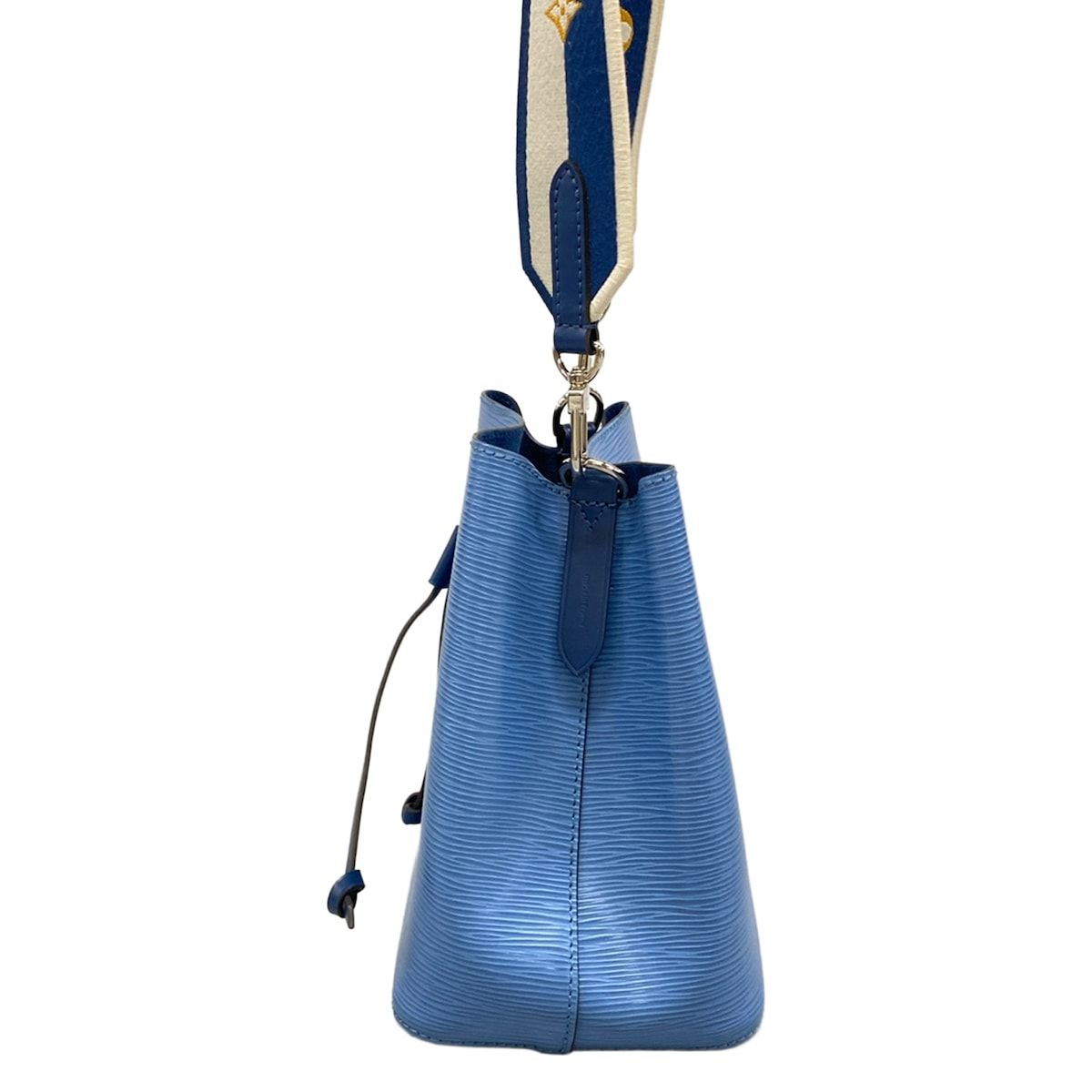 Louis Vuitton Shoulder Bag Epi Neo Noe BB Blue Leather Cowhide — view 4