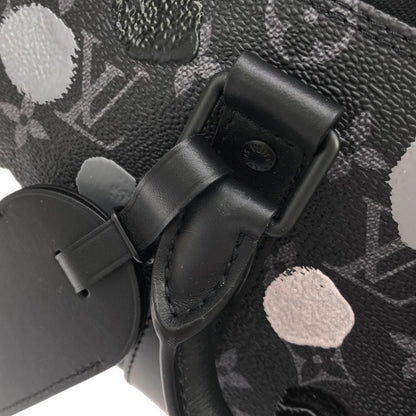Louis Vuitton Monogram Eclipse Keepall Bandouliere 25 cm Boston — view 5