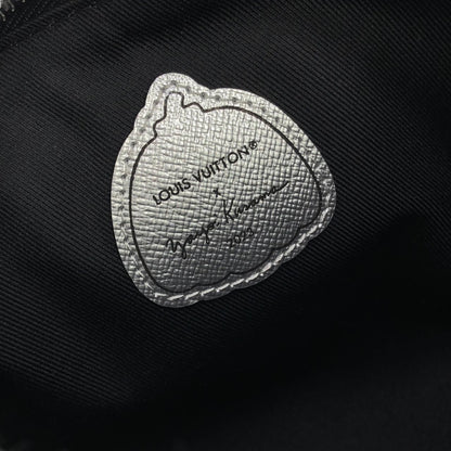 Louis Vuitton Monogram Eclipse Keepall Bandouliere 25 cm Boston — view 9