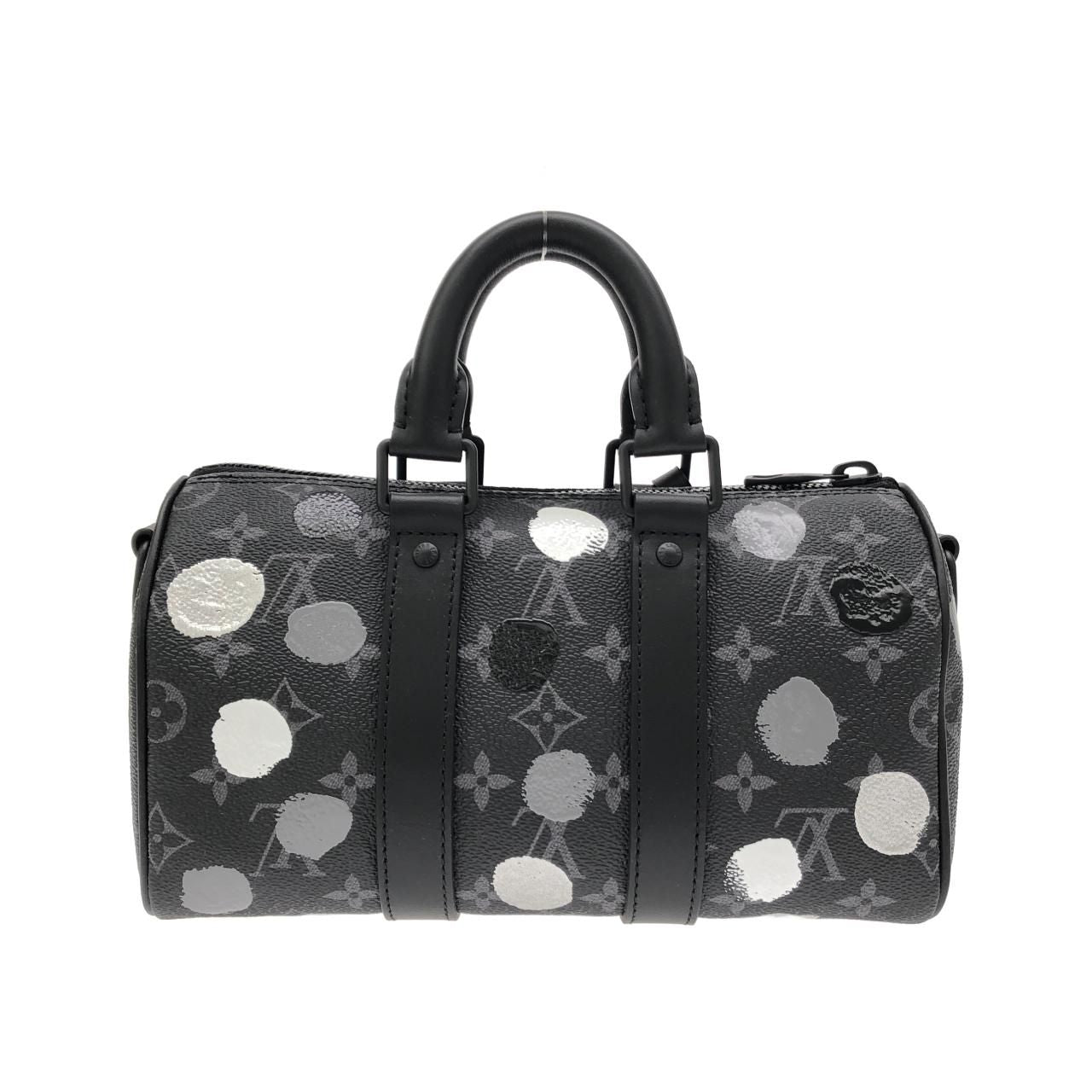 Louis Vuitton Monogram Eclipse Keepall Bandouliere 25 cm Boston — view 2