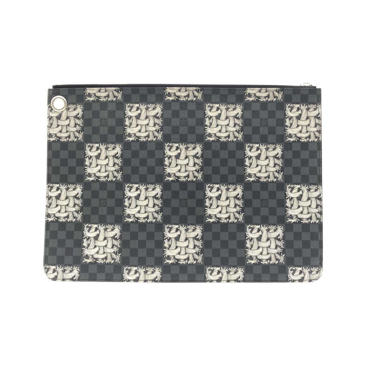 Louis Vuitton Damier Graphite Pochette Jour GM — view 2