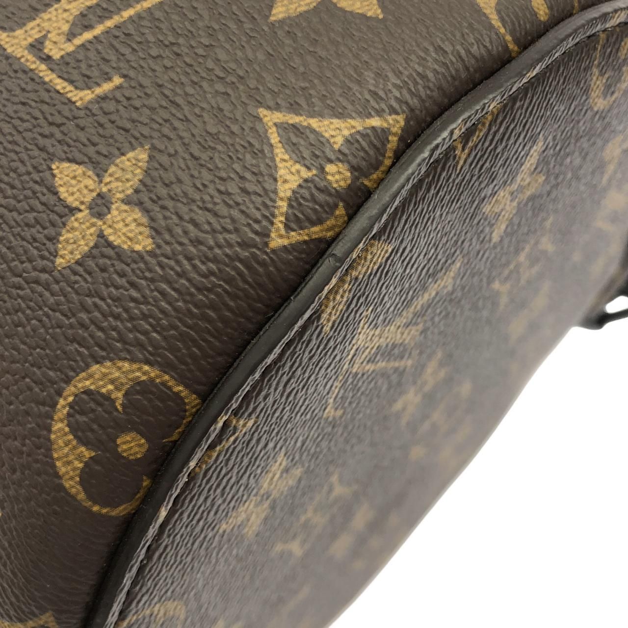 Louis Vuitton Monogram Macassar Soft Polochon Shoulder — view 3