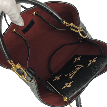 Louis Vuitton Bicolor Monogram Empreinte Neo Noe Shoulder — view 9