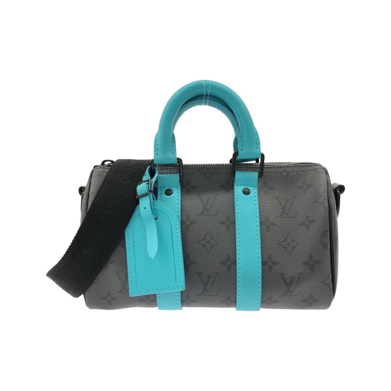 Louis Vuitton Monogram Eclipse Reverse Keepall Bandouliere Boston